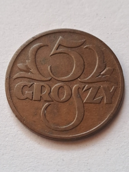 5 groszy 1928 r