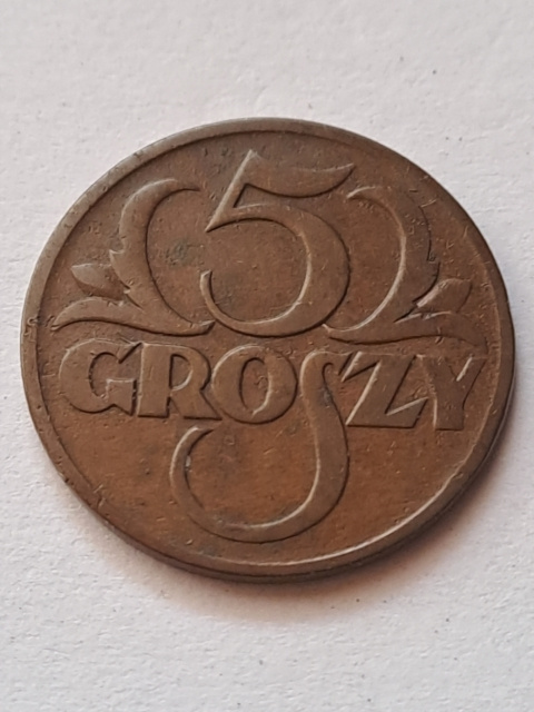 5 groszy 1928 r