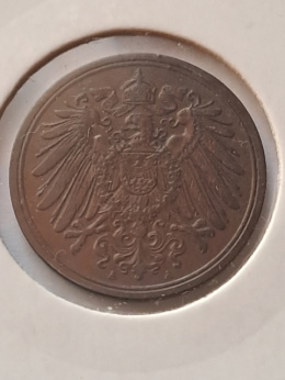 Niemcy 1 Pfenning Wilhelm II 1912 r A