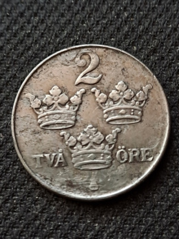 Szwecja 2 Ore Gustaw V 1949 r