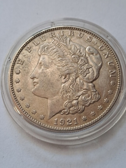 USA Dollar Morgan 1921 r S