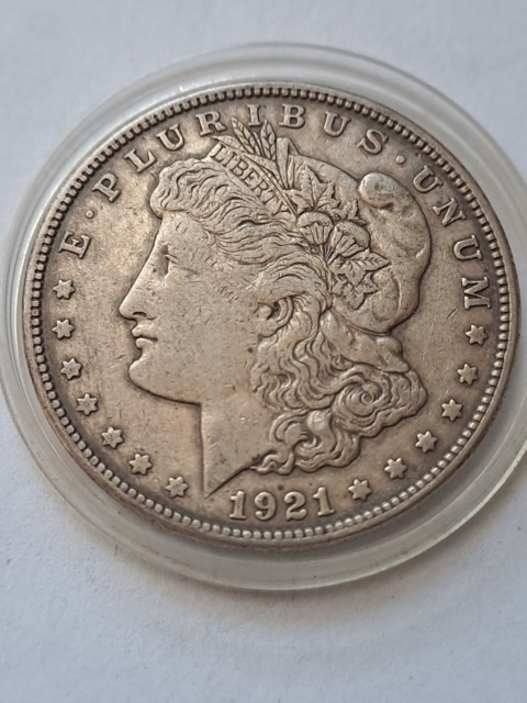 USA Dollar Morgan 1921 r D USA Dollar Morgan 1921 r D