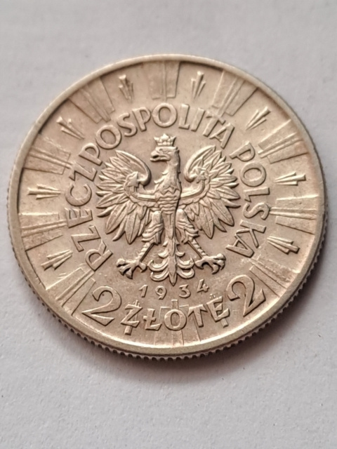 2 zł Józef Piłsudski 1934 r