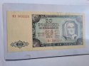 Banknot 20 zł 1948 r seria HI Banknot 20 zł 1948 r seria HI