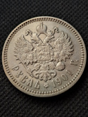 Rosja Rubel Mikołaj II 1901 r rant Ф.3 Rosja Rubel Mikołaj II 1901 r rant Ф.3