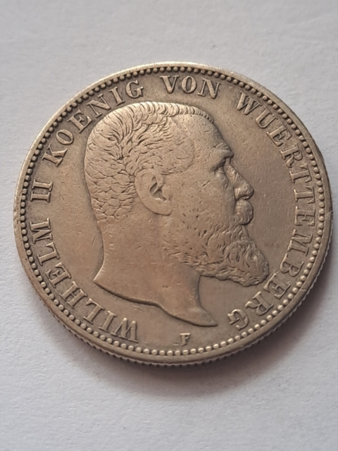 Niemcy 2 Marki Wirtembergia 1901 r Niemcy 2 Marki Wirtembergia 1901 r