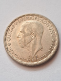 Szwecja 1 Korona Gustaf V 1947 r Szwecja 1 Korona Gustaf V 1947 r