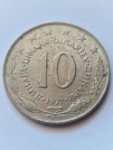 Jugosławia 10 Dinarów 1977 r Jugosławia 10 Dinarów 1977 r
