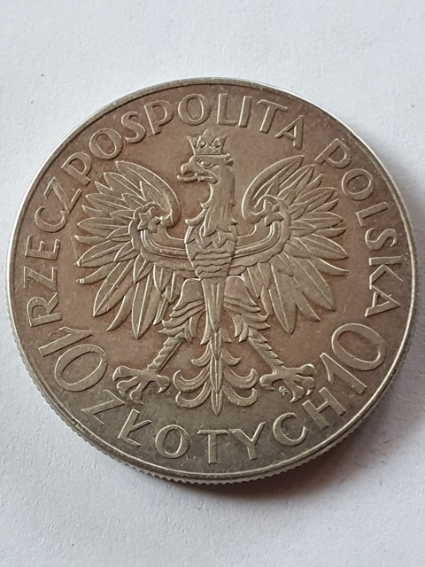 10 zł Jan III Sobieski 1933 r 10 zł Jan III Sobieski 1933 r