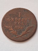 Galicja i Lodomeria 1 Grosz 1794 r Galicja i Lodomeria 1 Grosz 1794 r