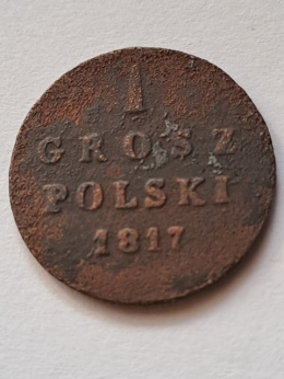 Królestwo Polskie 1 Grosz Polski 1817 r