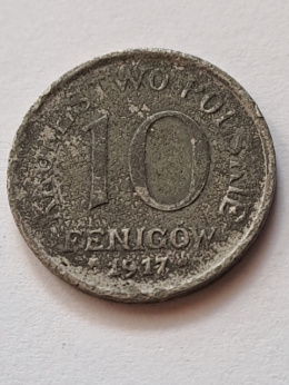 Królestwo Polskie 10 Fenigów 1917 r