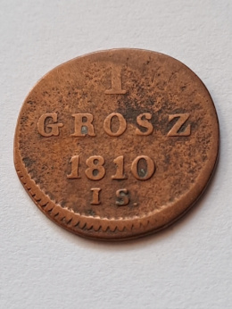 Księstwo Warszawskie 1 Grosz 1810 r