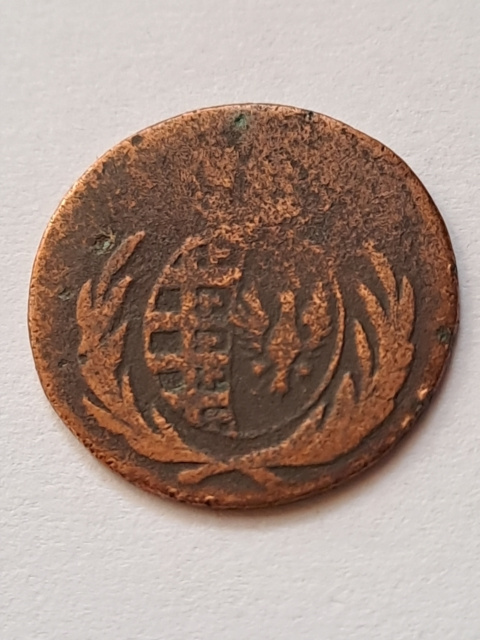 Księstwo Warszawskie 1 Grosz 1811 r Księstwo Warszawskie 1 Grosz 1811 r