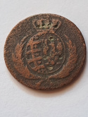 Księstwo Warszawskie 3 Grosze 1812 r Księstwo Warszawskie 3 Grosze 1812 r