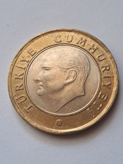 Turcja 1 Lira 2009 r Turcja 1 Lira 2009 r