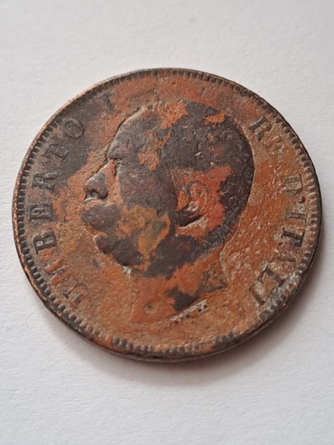 Włochy 10 Centesimi 1893 r Włochy 10 Centesimi 1893 r
