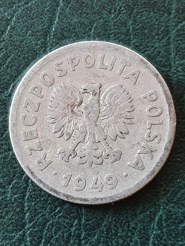 1 Złoty 1949 r 1 Złoty 1949 r
