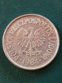 1 Złoty 1984 r 1 Złoty 1984 r