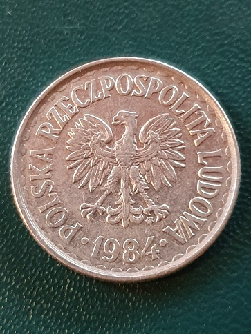 1 Złoty 1984 r 1 Złoty 1984 r