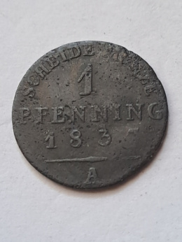 Niemcy 1 Pfenning 1837 r