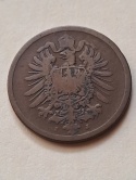 Niemcy 2 Pfenning Wilhelm I 1875 r J Niemcy 2 Pfenning Wilhelm I 1875 r J