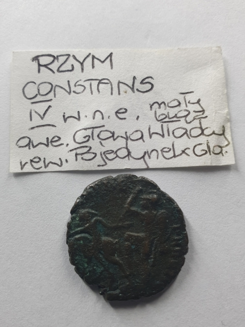 Rzym Constans IV w.n.e maly brąz Rzym Constans IV w.n.e maly brąz