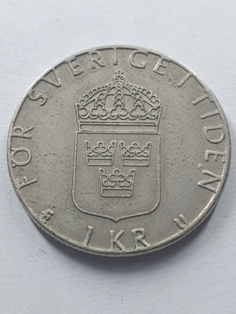 Szwecja 1 Korona 1978 rok Szwecja 1 Korona 1978 rok
