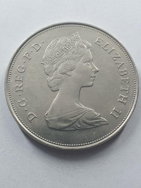 Wielka Brytania 25 New Pence 1972 r Wielka Brytania 25 New Pence 1972 r
