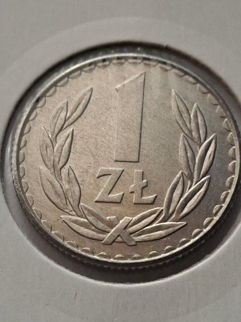 1 złoty 1987 r 1 złoty 1987 r