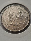 1 złoty 1987 r 1 złoty 1987 r
