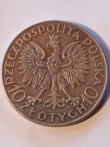 10 zł Jan III Sobieski 1933 r 10 zł Jan III Sobieski 1933 r