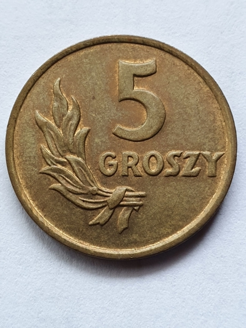 5 Groszy 1949 r 5 Groszy 1949 r