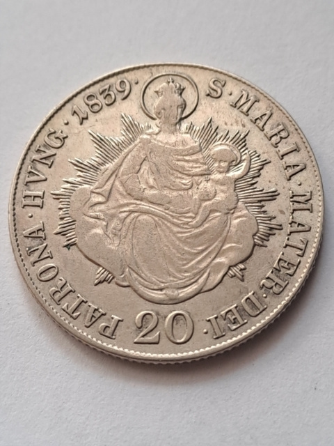 Austria 20 Krajcarów 1839 r Austria 20 Krajcarów 1839 r