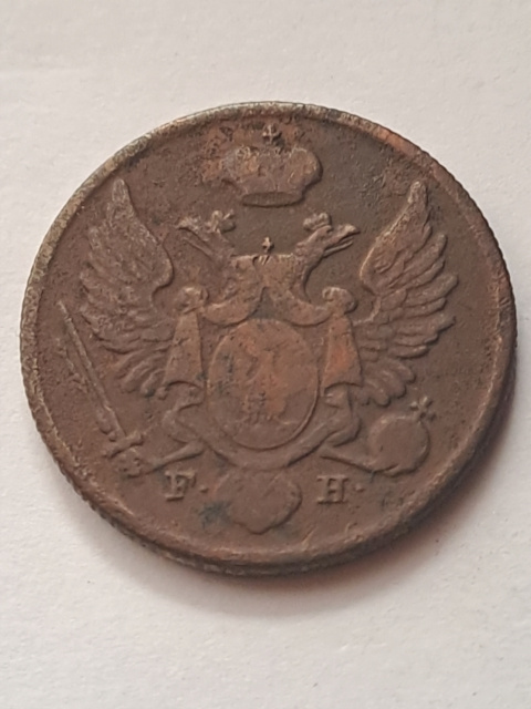 Królestwo Kongresowe 3 Grosze Polskie 1830 r FH Królestwo Kongresowe 3 Grosze Polskie 1830 r FH