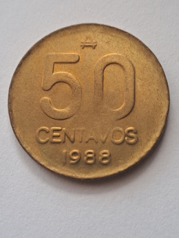 Argentyna 50 Centavos 1988 r