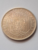 Czechosłowacja 10 Koron 1928 r Czechosłowacja 10 Koron 1928 r