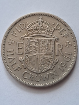 Wielka Brytania Half Crown 1961 r
