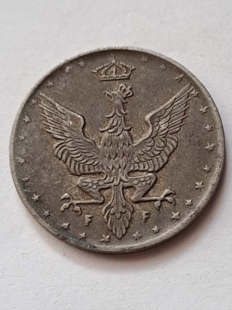 Królestwo Polskie 20 Fenigów 1917 r Królestwo Polskie 20 Fenigów 1917 r
