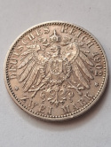 Niemcy 2 Marki Badenia 1902 r Niemcy 2 Marki Badenia 1902 r