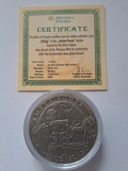 Niue Island 1 Dolar Elbląg 2009 r