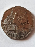 Wielka Brytania 50 Pence Paddington 2019 r Wielka Brytania 50 Pence Paddington 2019 r