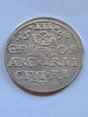 Trojak Zygmunt III Waza Ryga 1598 r Trojak Zygmunt III Waza Ryga 1598 r