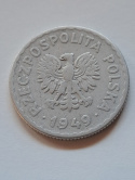 1 złoty 1949 r 1 złoty 1949 r