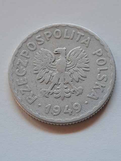 1 złoty 1949 r 1 złoty 1949 r