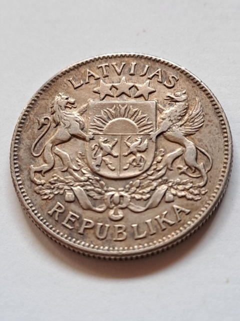 Łotwa 2 Łaty 1925 r Łotwa 2 Łaty 1925 r