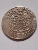 Ort Gdańsk Zygmunt III Waza 1624 r Ort Gdańsk Zygmunt III Waza 1624 r