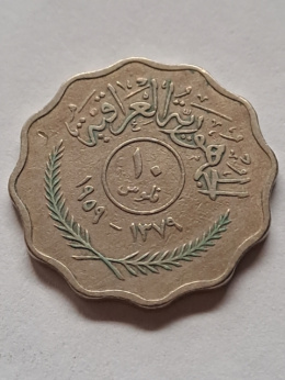 Irak 10 Filsów 1959 r