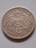 Niemcy 2 Marki Wilhelm II Prusy 1905 r Niemcy 2 Marki Wilhelm II Prusy 1905 r