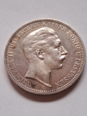 Niemcy 3 Marki Wilhelm II Prusy 1910 r Niemcy 3 Marki Wilhelm II Prusy 1910 r